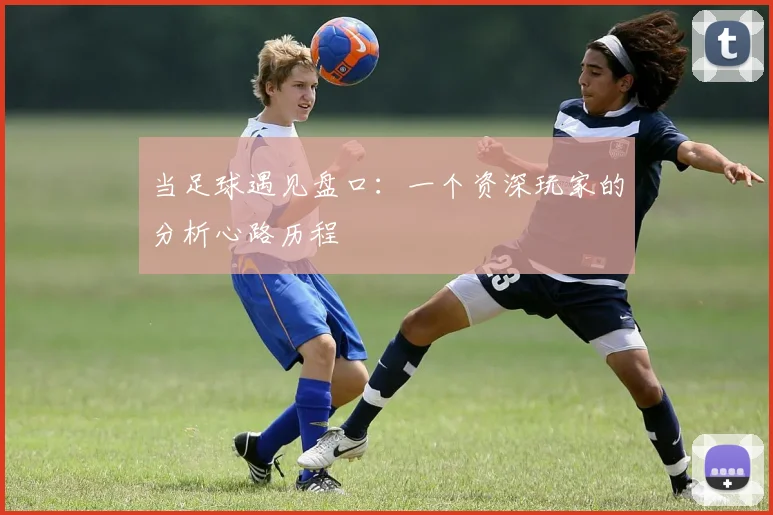 当足球遇见盘口:一个资深玩家的分析心路历程